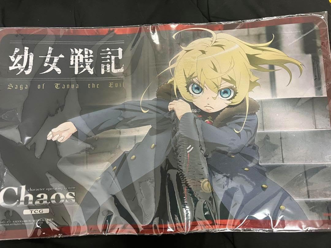 ラインの悪魔　ターニャ・デグレチャフ　chaos サイン 幼女戦記 ターニャデグレチャフ マット ラインの悪魔 ターニャ